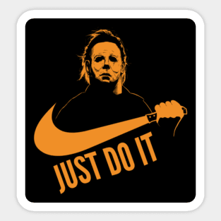 Halloween Just do it Sticker